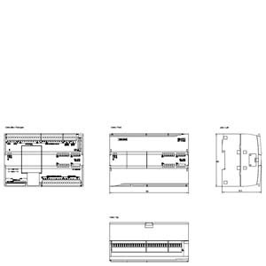 SIMATIC S7-1200, CPU 1217C- 6ES7217-1AG40-0XB0 | Compact PLC AC/DC/Relay - Image 3
